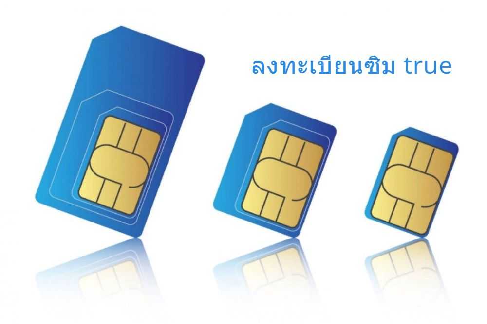 ขั้นตอนลงทะเบียนซิม True ง่ายๆ ด้วยลงทะเบียนซิมด้วยตัวเองในปี 2024